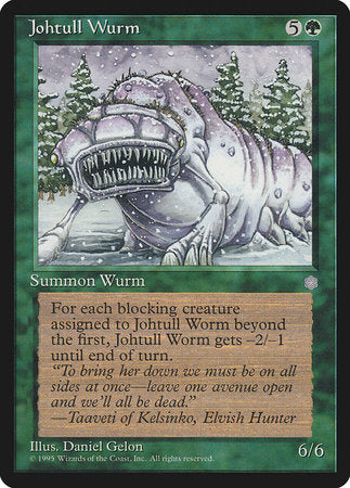 Johtull Wurm [Ice Age] | Black Swamp Games