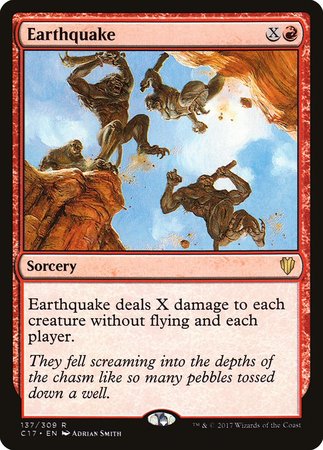 Earthquake [Commander 2017] | Black Swamp Games