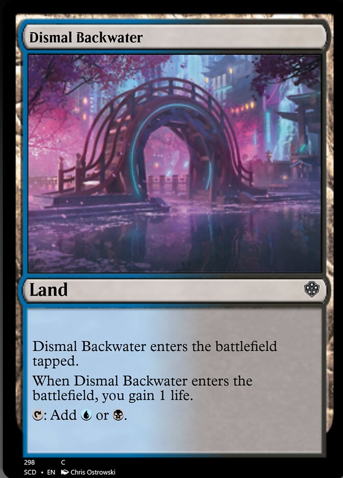 Dismal Backwater [Starter Commander Decks] | Black Swamp Games