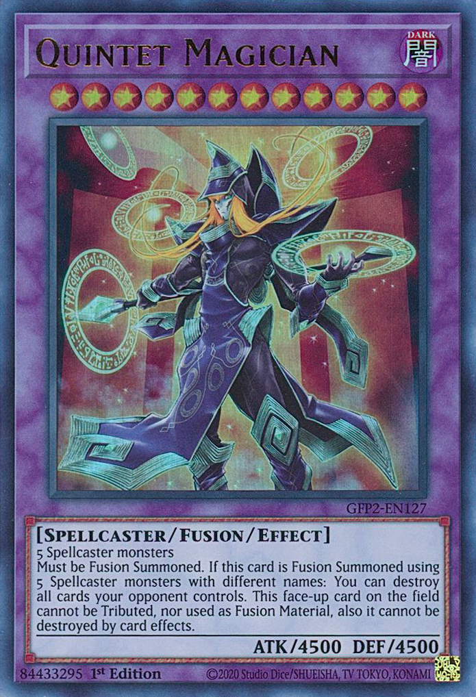Quintet Magician [GFP2-EN127] Ultra Rare | Black Swamp Games