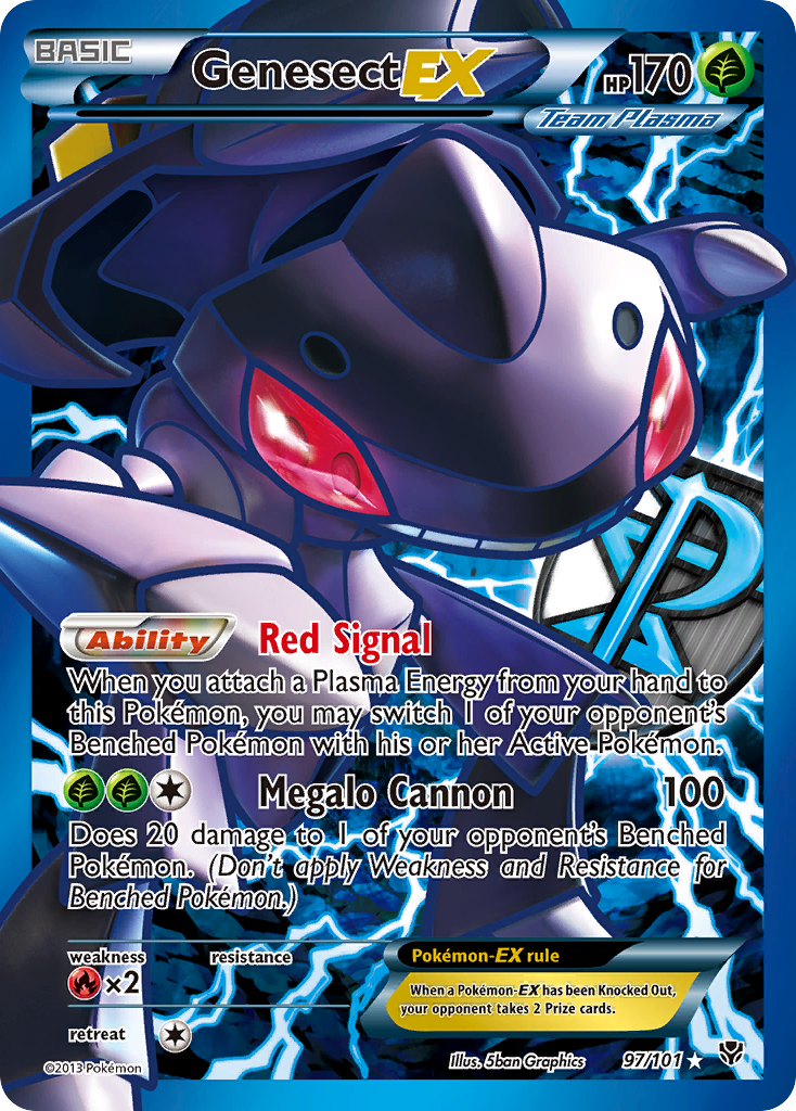 Genesect EX (97/101) [Black & White: Plasma Blast] | Black Swamp Games