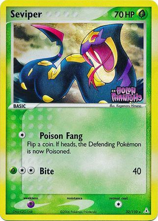 Seviper (32/110) (Stamped) [EX: Holon Phantoms] | Black Swamp Games