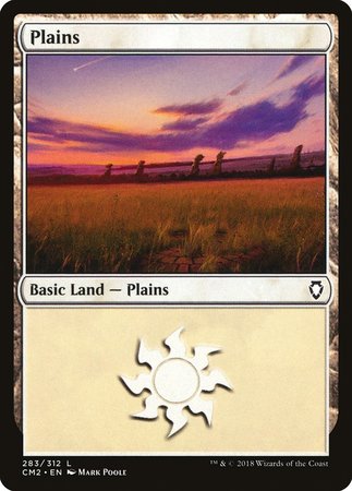 Plains (283) [Commander Anthology Volume II] | Black Swamp Games