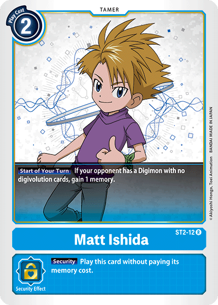 Matt Ishida [ST2-12] [Starter Deck: Cocytus Blue] | Black Swamp Games