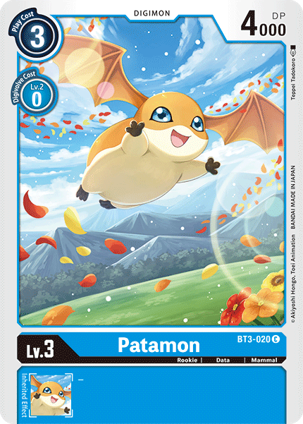 Patamon [BT3-020] [Release Special Booster Ver.1.5] | Black Swamp Games