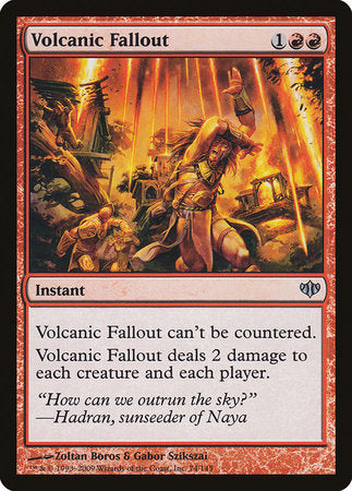 Volcanic Fallout [Conflux] | Black Swamp Games