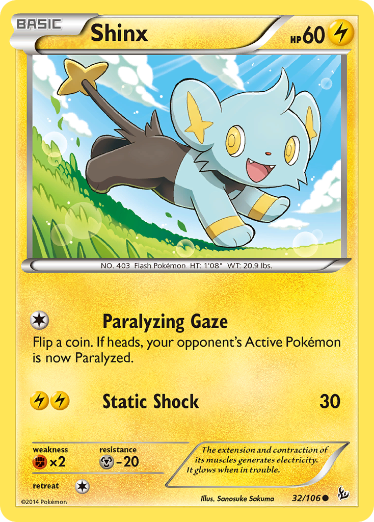 Shinx (32/106) [XY: Flashfire] | Black Swamp Games