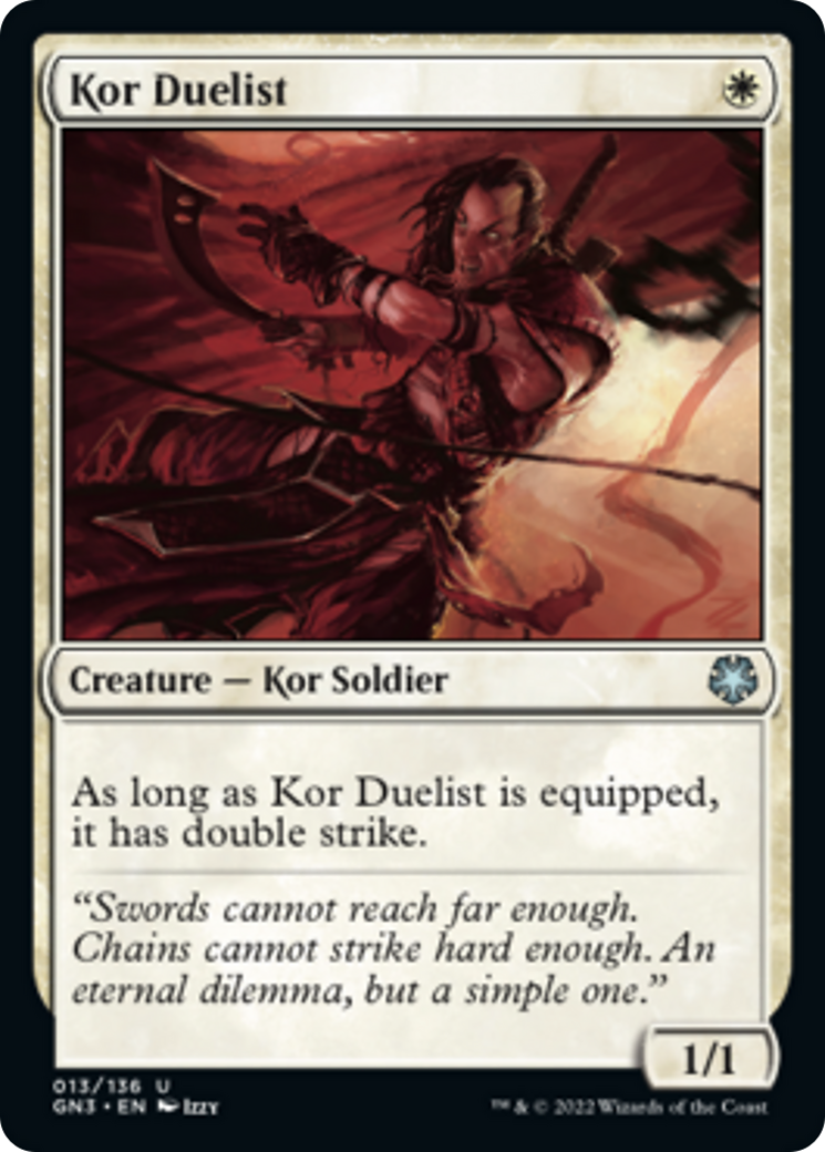 Kor Duelist [Game Night: Free-for-All] | Black Swamp Games