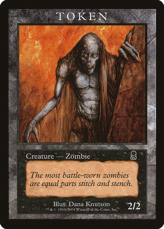 Zombie Token (Odyssey) [Magic Player Rewards 2002] | Black Swamp Games