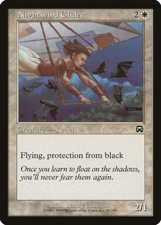 Nightwind Glider [Mercadian Masques] | Black Swamp Games