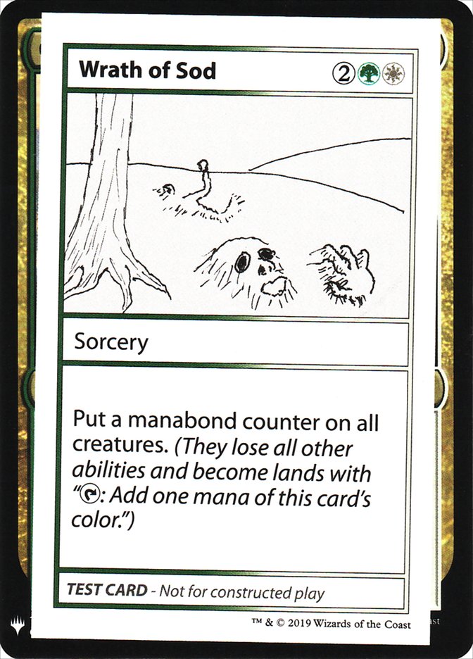 Wrath of Sod [Mystery Booster Playtest Cards] | Black Swamp Games