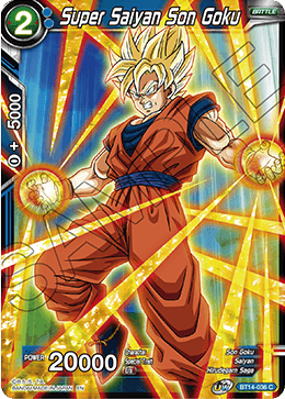 Super Saiyan Son Goku (BT14-036) (BT14-036) [Cross Spirits] | Black Swamp Games