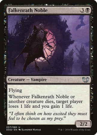 Falkenrath Noble [Duel Decks: Blessed vs. Cursed] | Black Swamp Games
