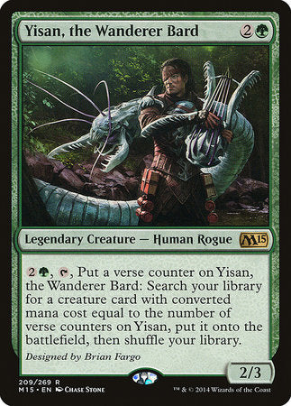 Yisan, the Wanderer Bard [Magic 2015] | Black Swamp Games
