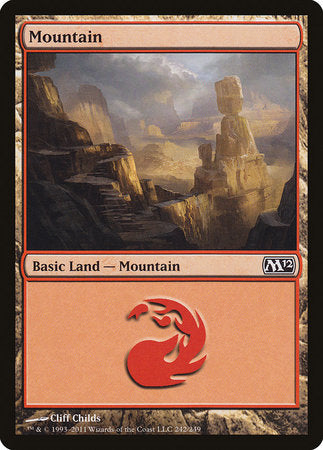 Mountain (242) [Magic 2012] | Black Swamp Games