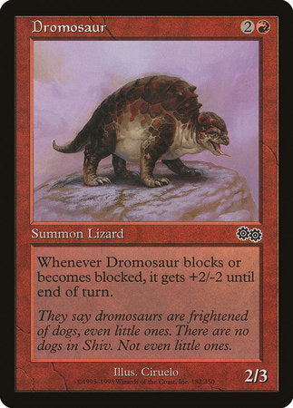Dromosaur [Urza's Saga] | Black Swamp Games