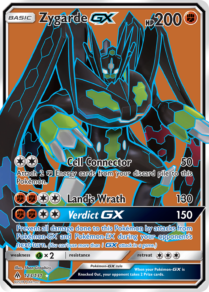 Zygarde GX (123/131) [Sun & Moon: Forbidden Light] | Black Swamp Games