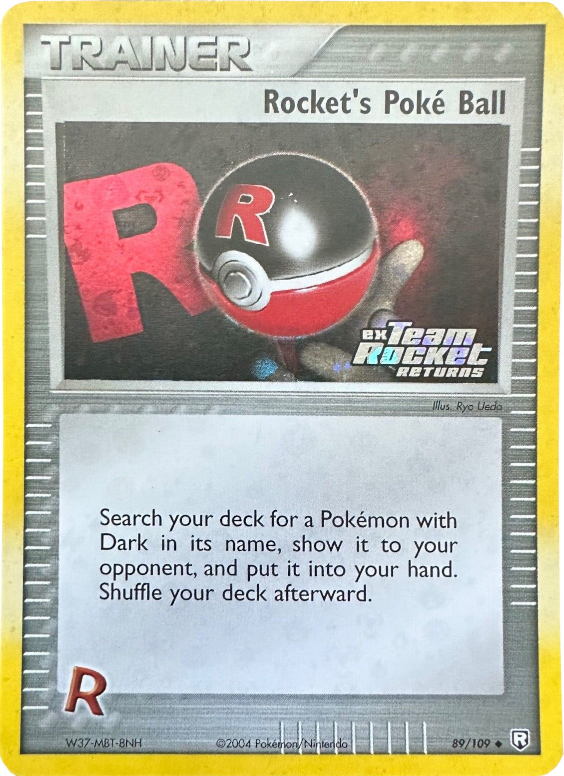 Rocket's Poke Ball (89/109) (Stamped) [EX: Team Rocket Returns] | Black Swamp Games