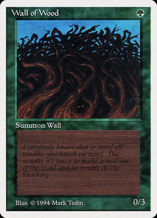 Wall of Wood [Summer Magic / Edgar] | Black Swamp Games