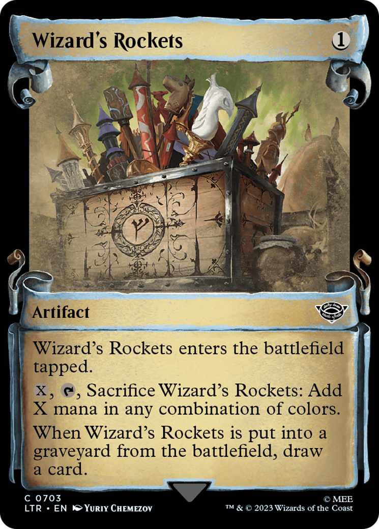 Wizard's Rockets [The Lord of the Rings: Tales of Middle-Earth Showcase Scrolls] | Black Swamp Games