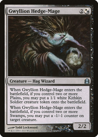 Gwyllion Hedge-Mage [Commander 2011] | Black Swamp Games