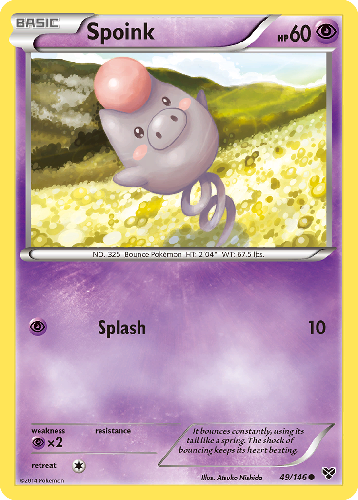 Spoink (49/146) [XY: Base Set] | Black Swamp Games