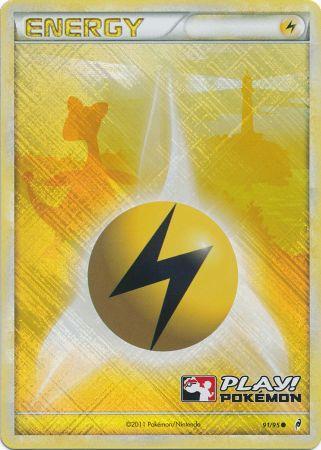 Lightning Energy (91/95) (Play Pokemon Promo) [HeartGold & SoulSilver: Call of Legends] | Black Swamp Games