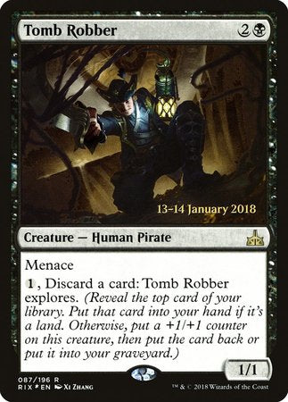 Tomb Robber [Rivals of Ixalan Promos] | Black Swamp Games