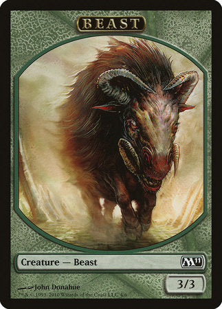 Beast Token [Magic 2011 Tokens] | Black Swamp Games