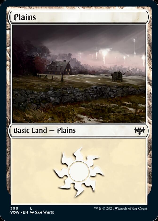 Plains (398) [Innistrad: Crimson Vow] | Black Swamp Games