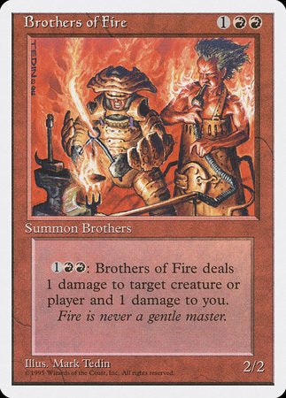 Brothers of Fire [Fourth Edition] | Black Swamp Games