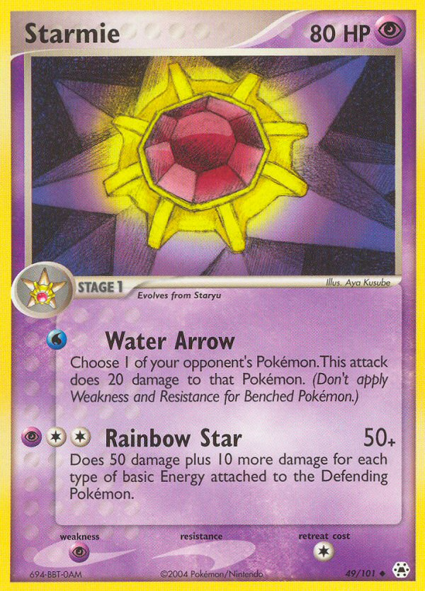 Starmie (49/101) [EX: Hidden Legends] | Black Swamp Games