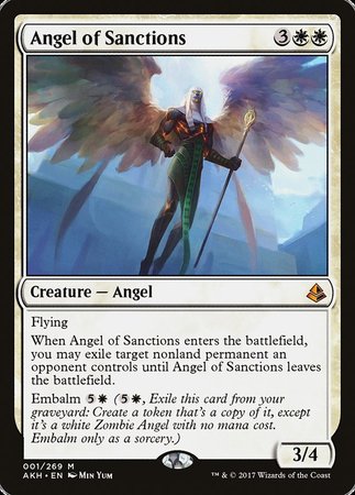 Angel of Sanctions [Amonkhet] | Black Swamp Games