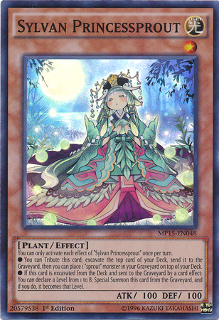 Sylvan Princessprout [MP15-EN048] Super Rare | Black Swamp Games