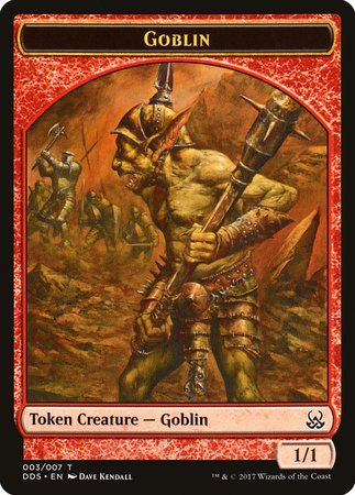 Goblin Token [Duel Decks: Mind vs. Might Tokens] | Black Swamp Games