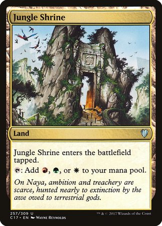 Jungle Shrine [Commander 2017] | Black Swamp Games