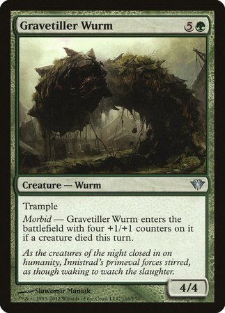 Gravetiller Wurm [Dark Ascension] | Black Swamp Games