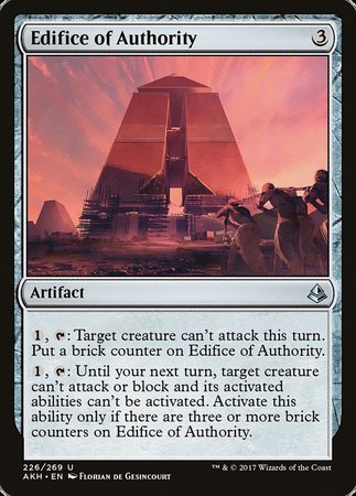 Edifice of Authority [Amonkhet] | Black Swamp Games