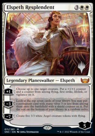 Elspeth Resplendent (Promo Pack) [Streets of New Capenna Promos] | Black Swamp Games