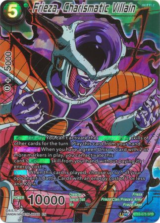 Frieza, Charismatic Villain (SPR) [BT10-075] | Black Swamp Games