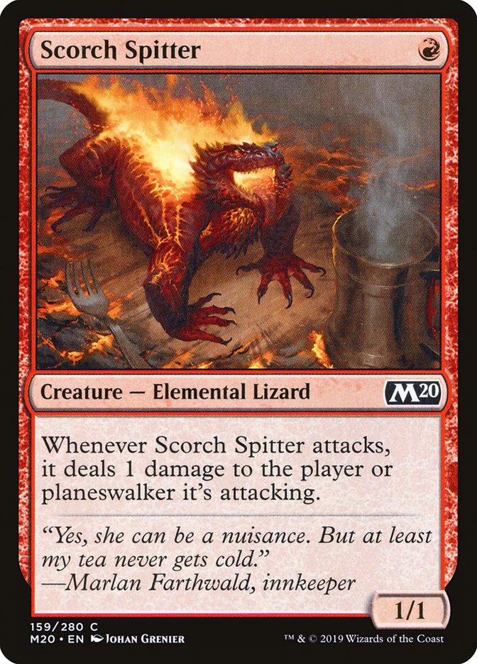 Scorch Spitter [Core Set 2020] | Black Swamp Games