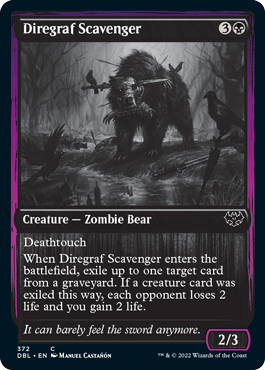 Diregraf Scavenger [Innistrad: Double Feature] | Black Swamp Games