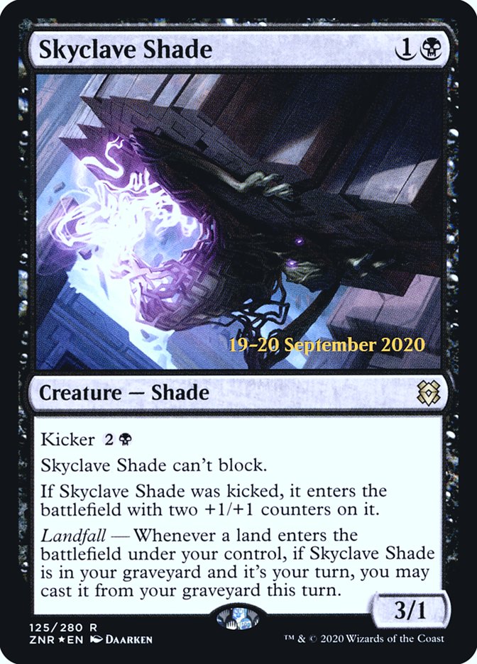 Skyclave Shade  [Zendikar Rising Prerelease Promos] | Black Swamp Games