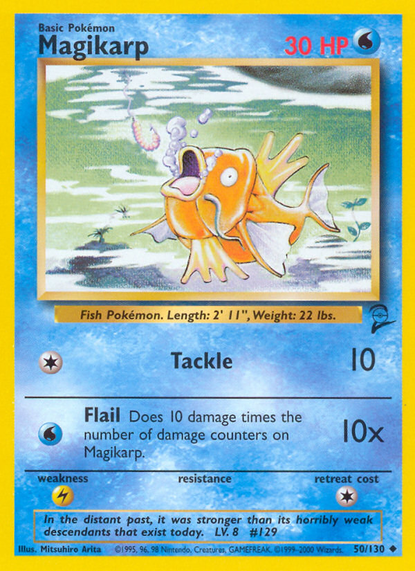 Magikarp (50/130) [Base Set 2] | Black Swamp Games