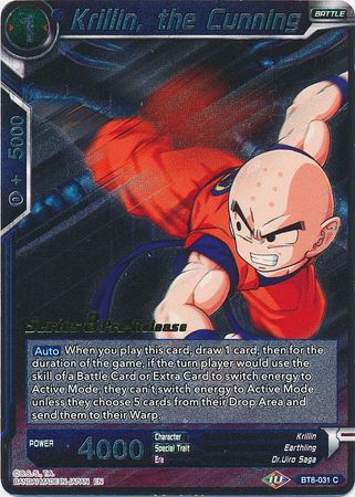 Krillin, the Cunning [BT8-031_PR] | Black Swamp Games