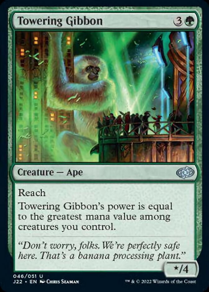 Towering Gibbon [Jumpstart 2022] | Black Swamp Games