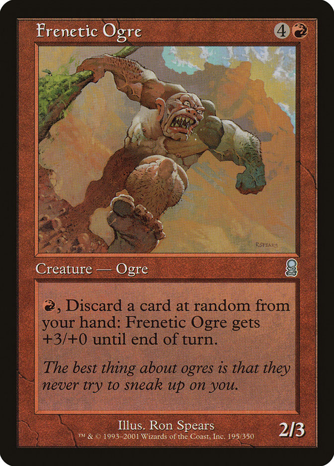 Frenetic Ogre [Odyssey] | Black Swamp Games