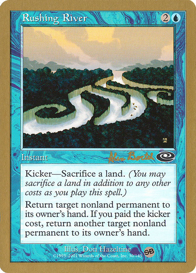 Rushing River (Alex Borteh) (SB) [World Championship Decks 2001] | Black Swamp Games