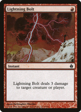 Lightning Bolt [Premium Deck Series: Fire and Lightning] | Black Swamp Games