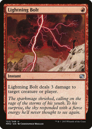 Lightning Bolt [Modern Masters 2015] | Black Swamp Games